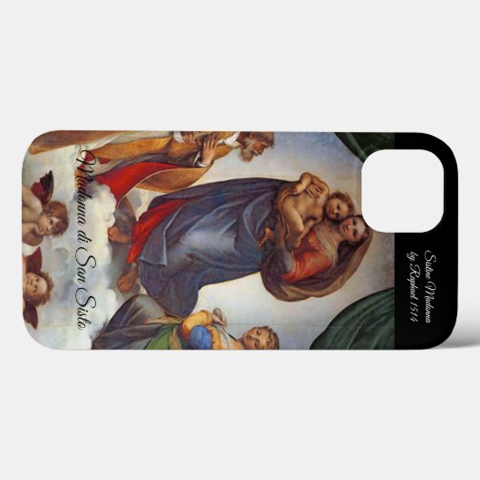Sistine Madonna Case-Mate iPhone Hülle (Rückseite (Horizontal))