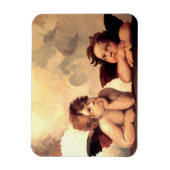 Sistine Madonna Cherubs Raffaelo Sanzio Magnet (Vertikal)