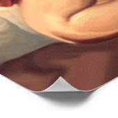 Sistine Madonna Cherubs Raffaelo Sanzio Poster (Ecke)