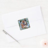 Sistine Madonna Christmas Sticker (Umschlag)