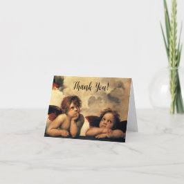Sistine Madonna del Sasso Dankeskarte