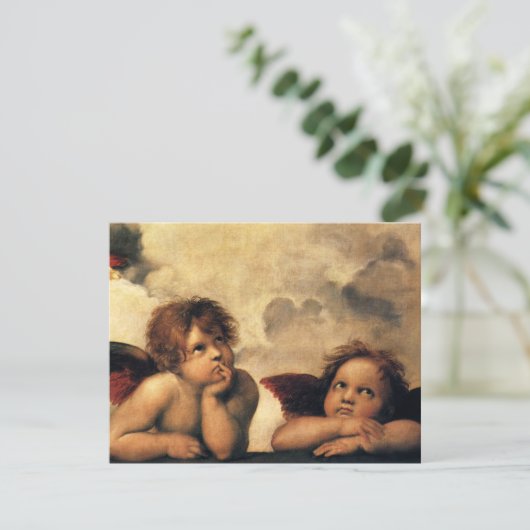 Sistine Madonna del Sasso Save The Date (Stehend Vorderseite)
