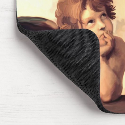 Sistine Madonna Engel Raffaelo Sanzio Mousepad (Ecke)