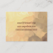 Sistine Madonna Engel Raffaelo Sanzio Visitenkarte (Rückseite)