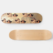 Sistine Madonna Engel-Tapete Raffaelo Sanzio Skateboard (Horizontal)
