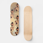 Sistine Madonna Engel-Tapete Raffaelo Sanzio Skateboard (Vorderseite)