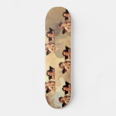 Sistine Madonna Engel-Tapete Raffaelo Sanzio Skateboard (Vorderseite)