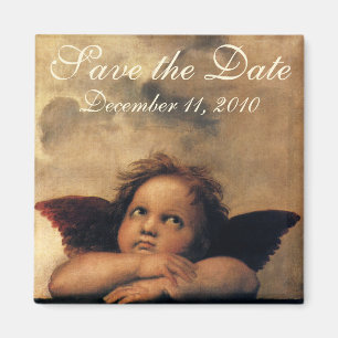 Sistine Madonna Engel von Raphael Hochzeit Magnet