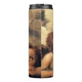 Sistine Madonna Engel von Raphael Sanzio Thermosbecher (Rückseite)