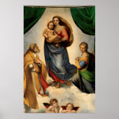 Sistine Madonna Poster (Vorne)