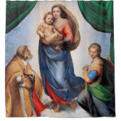 Sistine Madonna, Raphael Duschvorhang (Vorderseite)