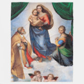 Sistine Madonna, Raphael Fleecedecke (Vorderseite)