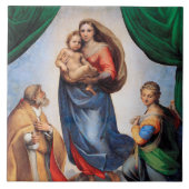 Sistine Madonna, Raphael Fliese (Vorderseite)