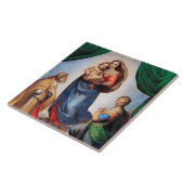 Sistine Madonna, Raphael Fliese (Seite)