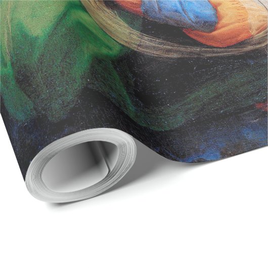 Sistine Madonna, Raphael Geschenkpapier (Rolleneckpunkt)