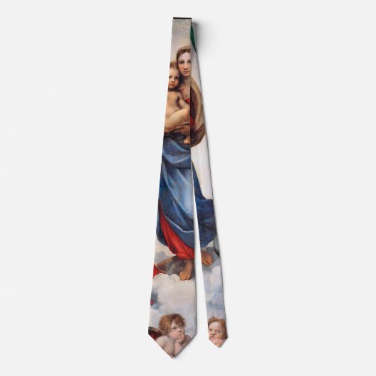 Sistine Madonna, Raphael Krawatte (Vorderseite)