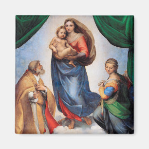 Sistine Madonna, Raphael Magnet