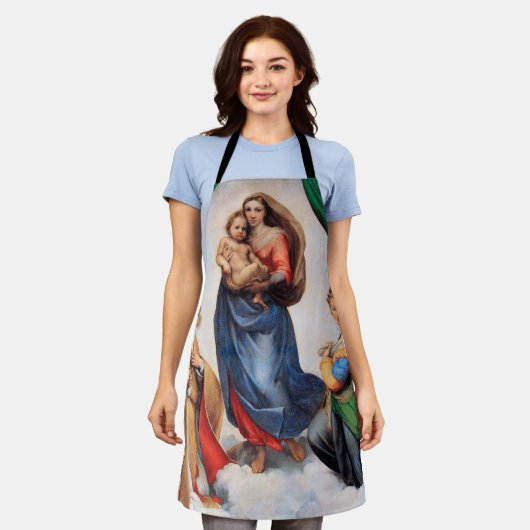 Sistine Madonna, Raphael Schürze (Getragen)