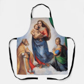 Sistine Madonna, Raphael Schürze (Vorderseite)