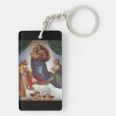 Sistine Madonna Schlüsselanhänger (Rückseite)