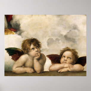 Sistine Madonna Sonderkommando, RAPHAEL Poster