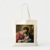 Sistine Madonna und Kind Gran Café Al Porto Tragetasche (Vorne)