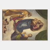 Sistine Madonna von Rapahel Geschenkpapier Set (Vorderseite 2)