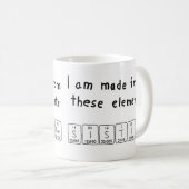 Sistine Periodenname Tasse (VorderseiteRechts)