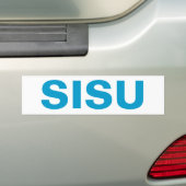 Sisu Autoaufkleber-obere Halbinsel MI Finnland Autoaufkleber (Auf Auto)