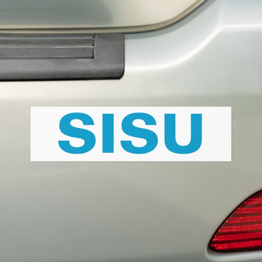 Sisu Autoaufkleber-obere Halbinsel MI Finnland Autoaufkleber (Auf Auto)