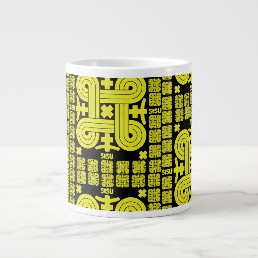 Sisu Der finnische Geist Jumbo-Tasse (Vorderseite)