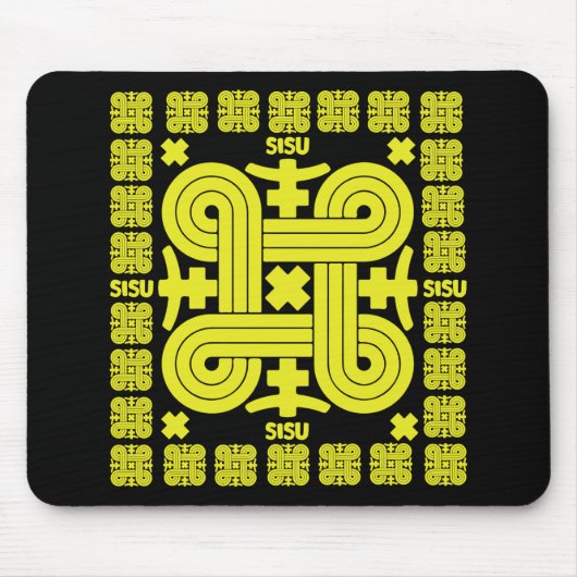 Sisu Der finnische Geist Mousepad (Vorne)