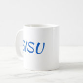 SISU Finnische Kaffee-Tasse Kaffeetasse (Vorderseite Links)