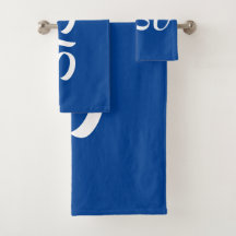 SISU Finnisches Handtuch-Set (blau)