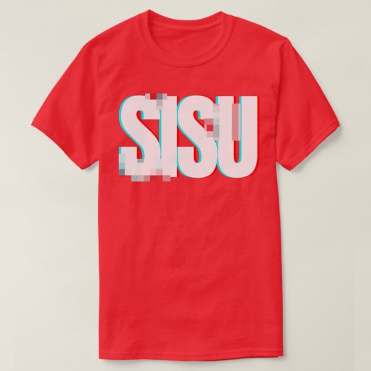 SISU Glitch T-Shirt (Design vorne)