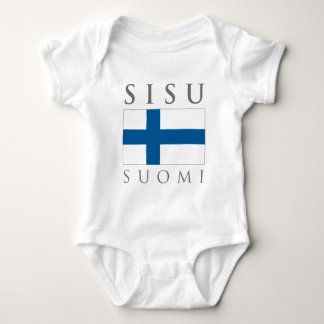Sisu Suomi Baby Strampler