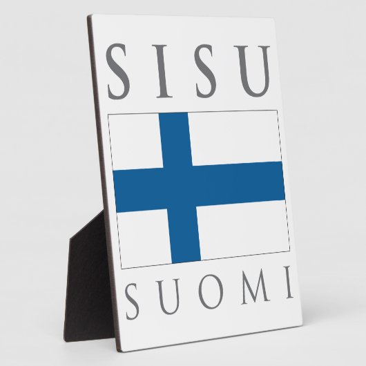 Sisu Suomi Fotoplatte (Seite)