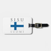 Sisu Suomi Gepäckanhänger (Vorderseite horizontal)