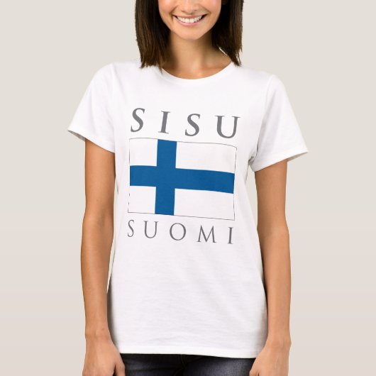 Sisu Suomi T-Shirt (Vorderseite)