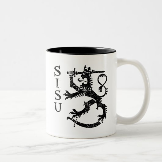 SISU ZWEIFARBIGE TASSE (Rechts)