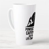 Sisyphus Coffee Grind Funny Sarcastic Quote Tasse (Linke Ecke)