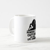 Sisyphus Coffee Grind Funny Sarcastic Quote Tasse (Vorderseite Links)