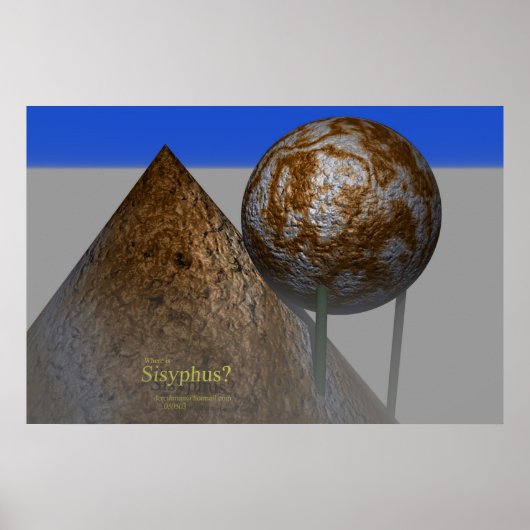 Sisyphus (Druck) Poster (Vorne)