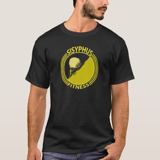 Sisyphus Fitness T-Shirt (Vorderseite)