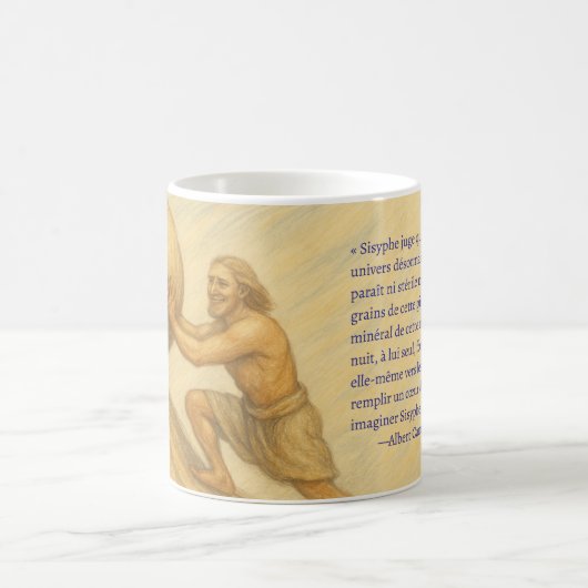 Sisyphus Happy Kaffeetasse (Mittel)
