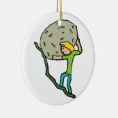 Sisyphus Keramik Ornament (Rechts)