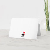 Sisyphus Kettlebell Frohe Weihnachten Dankeskarte (Rückseite)