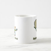 Sisyphus nimmt eine Pause ein Kaffeetasse (Mittel)