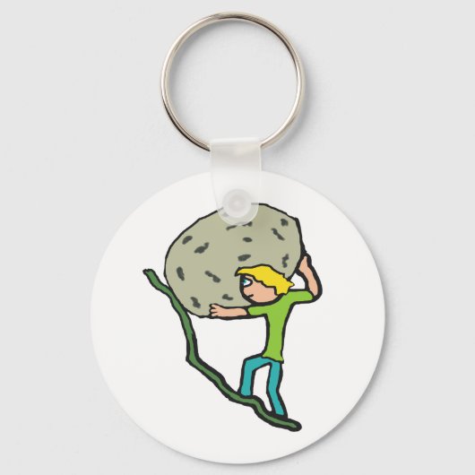 Sisyphus Schlüsselanhänger (Vorderseite)