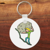 Sisyphus Schlüsselanhänger (Rückseite)